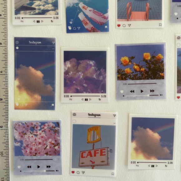 🌻10/$10🌻 20 pcs Aesthetic Bullet Journal Stickers - Picture 5 of 11